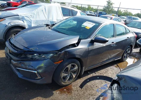2019 Honda Civic Lx из США, поврежденный, VIN 2HGFC2F66KH585403